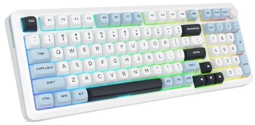 E-Yooso Z98 98 Keys Tri Mode RGB BT 2.4G Wireless Mechanical Gaming  Keyboard