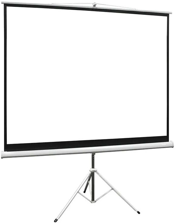 Hashmo Tripod Screen 244 x 183 cm (120″) ( 8′ x 6′ ) WK Heavy Duty