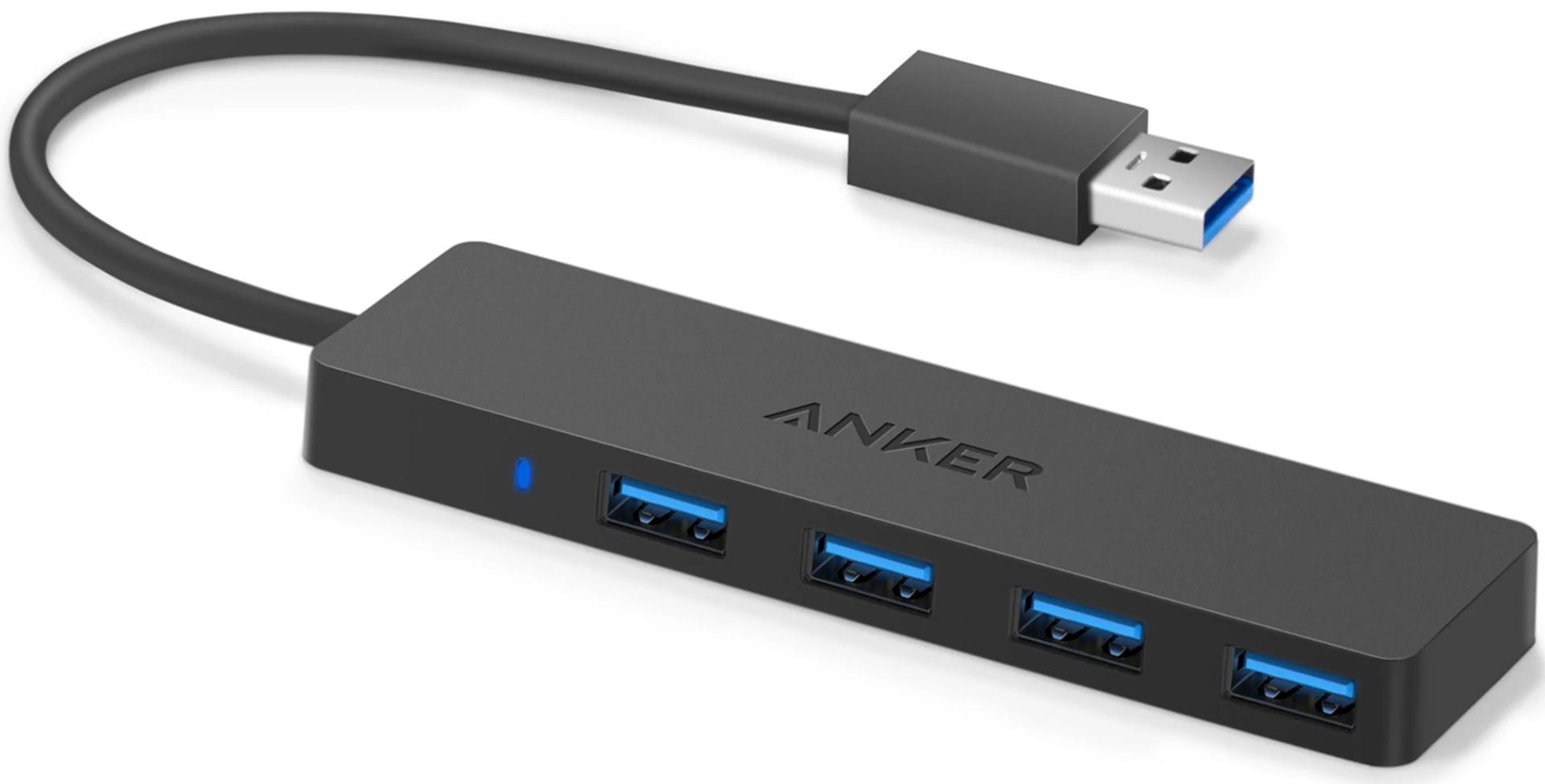 Anker Ultra Slim 4-Port USB 3.0 Data Hub 60cm