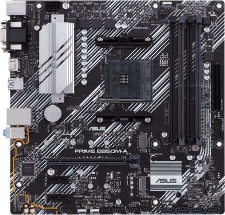 Asus Prime B550M-A AMD B550 Ryzen AM4 DDR4 micro ATX Motherboard