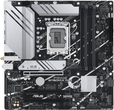 Asus B760M-A Wifi B760 (LGA 1700) mATX Mortheboard
