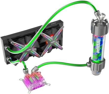 Alseye Xtreme X240 DIY Soft Tube Water Cooling Kit