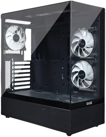 EASE EC123B Tempered Glass Gaming Case