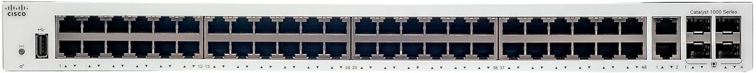 Cisco Catalyst 1000-48T-4G-L Network Switch
