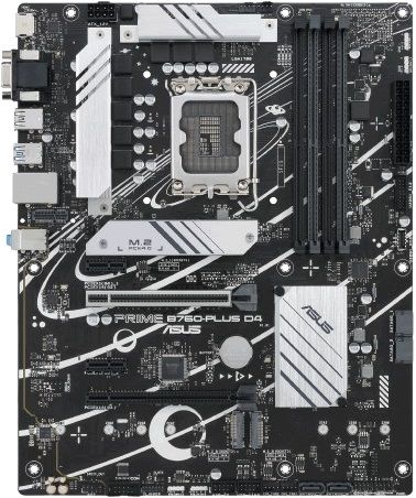 Asus Prime B760 PLUS D4 LGA 1700 ATX Motherboard