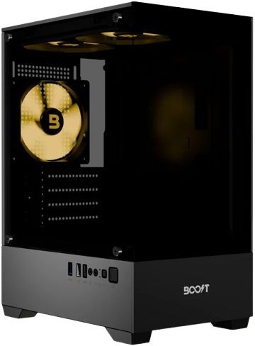Boost E100 Enclosure Essential Series with 3 ARGB Fans