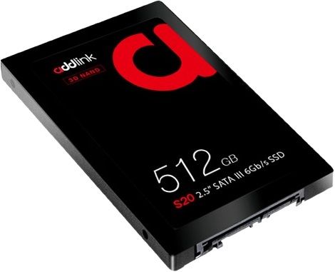 Addlink S20 512GB PS4 Compatible SATA III 2.5" Interl SSD