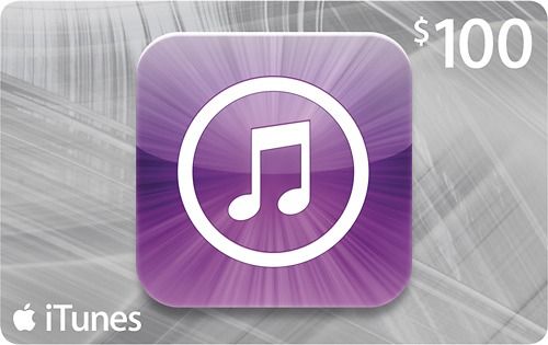 Apple iTunes Gift Card 100$