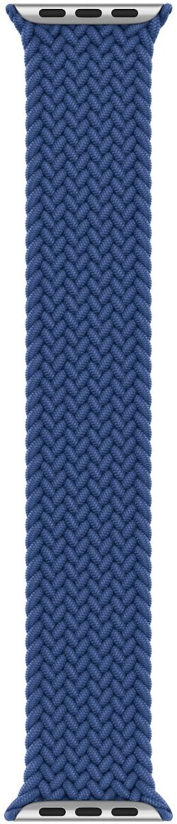 Apple 44mm Atlantic Blue Braided Solo Loop Size 10