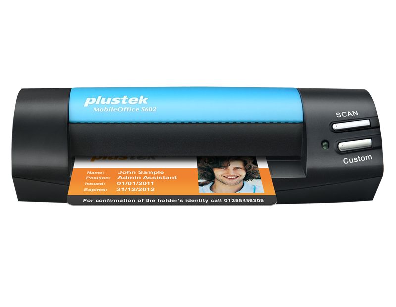Plustek MobileOffice S602 A6 Card Mobile Scanner