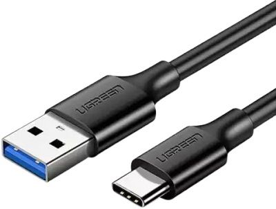 UGreen 20881 USB 3.0 To USB C Cable 0.5m Black