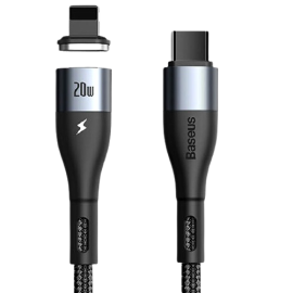 Baseus Zinc Magnetic Safe Type-C To iPhone 20W 1m Cable