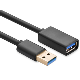 UGreen 30127 USB 3.0 A Male to A Female Extension Cable Gold-Plated 3M