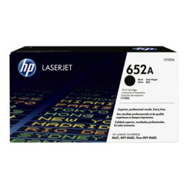 HP 652A Black Original LaserJet Toner Cartridge (CF320A