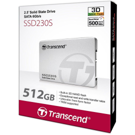 Transcend 512GB SSD 230S SATA III 2.5