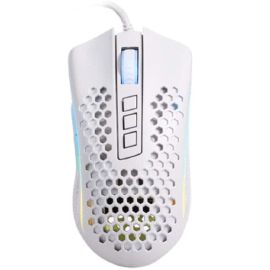 REDRAGON M808 WHITE RGB STORM LUNAR GAMING MOUSE