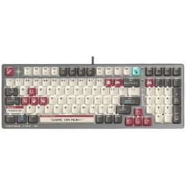 A4Tech S98 BLMS Pixels Red Mechanical Gaming Keyboard