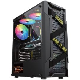 AA-Tigers Armor 3 RGB Fan Mid Tower Gaming PC Case
