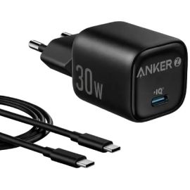 Anker B2698L11 Zolo 30w USB C Charger With 3Ft Braided USB C To USB C Data Cable
