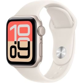 Apple Watch SE Gen 3 40mm Starlight Case with Starlight Sports Band