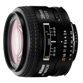 Nikon AF Nikkor 28mm f/2.8D DSLR Lens