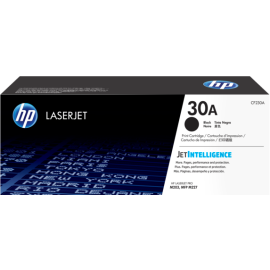 HP 30A Black Original LaserJet Toner Cartridge, CF230A