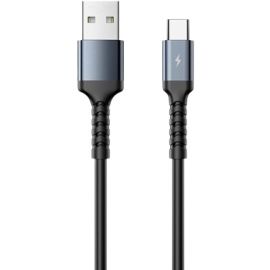 Remax RC-C008 KAYLA II Elastic Aluminum 2.4A Fast Charging Type C Data Cable