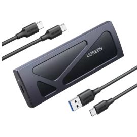 UGreen 15512 Tool Free Aluminum M.2 NVME 10GBPS SSD Enclosure