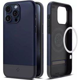 Spigen iPhone 15 Pro Style Armor Magfit Case Midnight Indigo – ACS06747