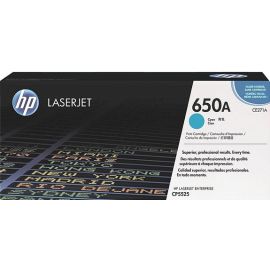 HP 650A CE273A Cyan Toner Cartridge CP5525