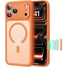 ESR iPhone 17 Pro Max Classic Hybrid Case – Frosted Orange