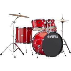 Yamaha Gigmaker Drum Set GM2f53a + RDP2F5 + 5002 Symbol - Silver Glitter