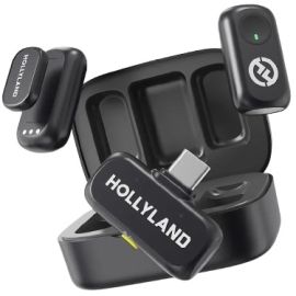 Hollyland LARK A1 Duo Wireless Microphone (Space Gray)