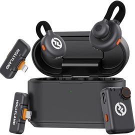 Hollyland LARK M2S Ultimate Combo Wireless Microphones (Space Gray)