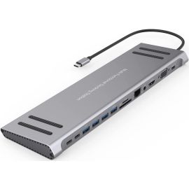 Onten 9199A Type C 13 In 1 Multifunction Hub Docking Station