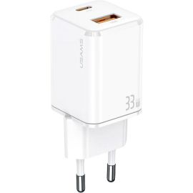 Usams US-CC144 T43 33W Dual Ports Mini Fast Charger