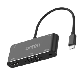 Onten 9573S 5 IN 1 Type-C Multifunctional Dock Station Hub
