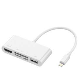 Onten 75215 Multifunctional Lightning Docking Station 5 in 1 (HDMI+SD+TF+USB)