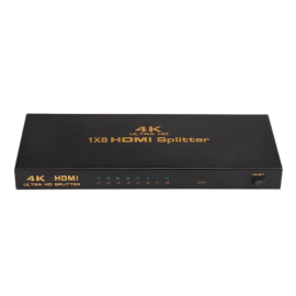Onten 1x8 HDMI Splitter For 4K OTN-7598 Black