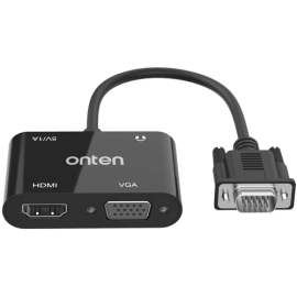 Onten 5138HV VGA To HDMI+VGA Adapter