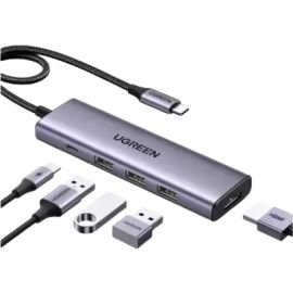 UGreen 15596 5-IN-1 USB-C HUB (100W PD 4K@30HZ HDMI)