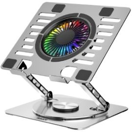 Amaze A525 Aluminium Rotatable Cooling RGB Laptop Stand