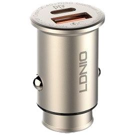 Ldnio C506Q 30W Ultra Mini Zinc Alloy Shell Car Charger