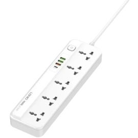 Ldnio SC5415 5-Way Outlet Power Strips with USB Ports Universal Extension