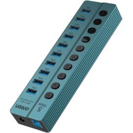 Onten USB 3.2 Gen 1 10-Port USB Hub OTN-5308