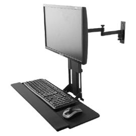 FLEXO VKT-01 Wall Mount LED Bracket with Key Board Tray