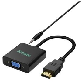 Amaze A823 HDMI To VGA With Audio Adapter