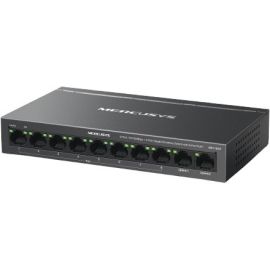 Mercusys MS110CP 8-Port 10/100 Mbps + 2-Port Gigabit Desktop Switch with 8-Port PoE+