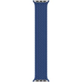 Apple 44mm Atlantic Blue Braided Solo Loop Size 10