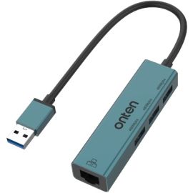 Onten OTN-U5226 4 in 1 USB 2.0 to Ethernet Adapter Hub